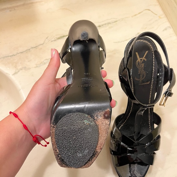 Ysl patent black tribute heels - Picture 6 of 8